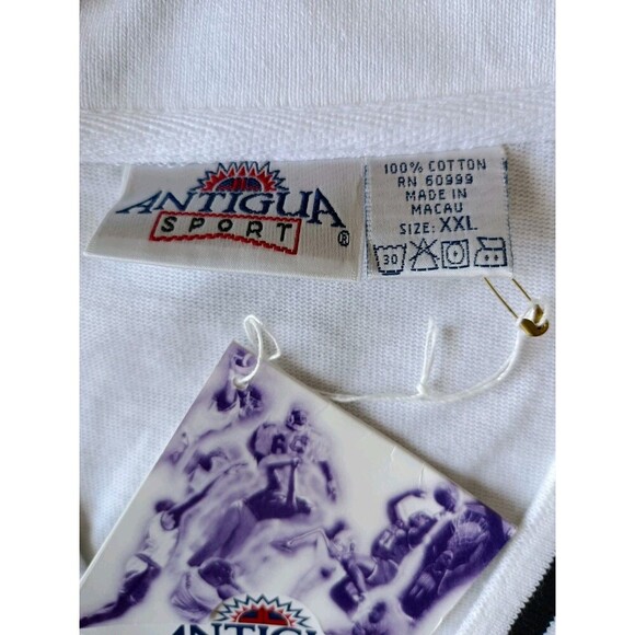 Vintage Antigua Indianapolis Colts Sweater Men's XXL White Sleeveless NWT - Picture 3 of 8